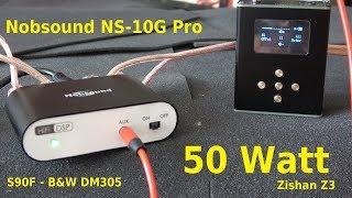 Nobsound NS10G Pro  качнут ли S90 тест [upl. by Nnayr]