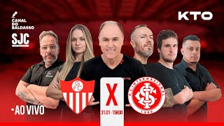 AO VIVO SUPER JORNADA COLORADA KTO GUARANY X INTER  CAMPEONATO GAÚCHO  161 [upl. by Eeruhs685]