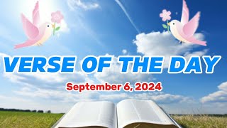 VERSE OF THE DAY SEPTEMBER 6 2024 [upl. by Howenstein]