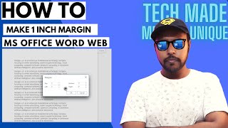 How to make 1 inch margin in ms office word web  how to set 1 inch margins in word [upl. by Oona715]