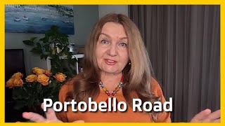 Londra celebra stradă Portobello Road Este o stradă frumoasă sau o stradă kitchoasă 4K [upl. by Huxham801]