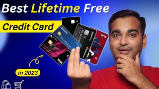 5 Best Lifetime Free Credit Cards in India 2023 [upl. by Suoicerpal]