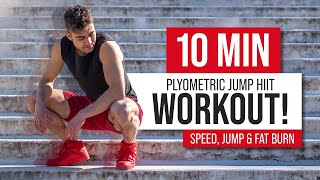 10 Min Explosive Lower Body Workout  Workout To Improve Vertical Jump At Home [upl. by Koenraad806]