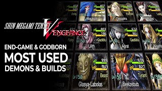 These Are My Most Used EndGame amp Godborn Builds in Shin Megami Tensei V Vengeance [upl. by Asiruam828]