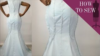 How To Make Your Drape Pattern Fit Your SizeCustom Sizes [upl. by Yhtur]