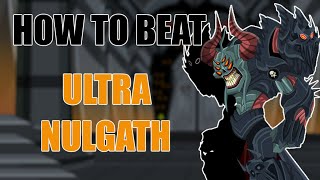 AQW How To Beat Ultra Nulgath 2024 Onwards  Nulgath the Archfiend Speed Strat  Standard [upl. by Alberto]