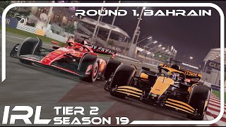 IRL  Tier 2  Bahrain GP  F1 24 [upl. by Agustin]