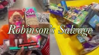 Robinsons Salvage Bin Shopping and Store Walk Thru Carrollton Ga [upl. by Talbott]