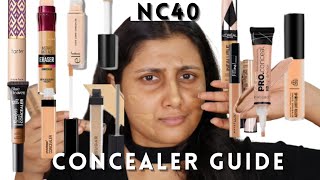 Concealers for Medium Deep skintone  NC40 Concealer Guide for NC40 Skin [upl. by Lolly385]