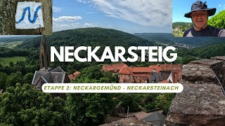 Neckarsteig Etappe 2 Neckargemünd  Neckarsteinach 4K [upl. by Geraint]