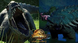 CAMP CRETACEOUS CHAOS THEORY  Compilation 4k  Jurassic World Evolution 2 [upl. by Artema965]