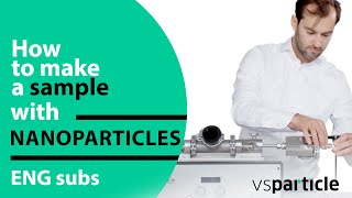 How to make a sample with nanoparticles ENG subs [upl. by Ilsel]