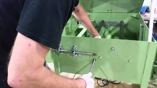 Installing Feed Screw on a Highland Park saw [upl. by Hannan983]