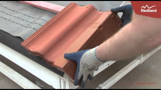 Interlocking Concrete Tiles AmbiDry Verge Installation Video [upl. by Liag]