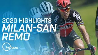 MilanSan Remo 2020  Full Race Highlights  inCycle [upl. by Fitzsimmons]