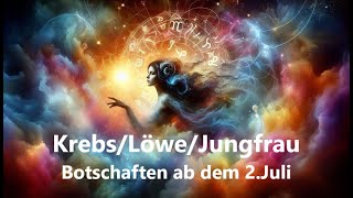 ✨🔮Liebe ab 2 Juli ♋♌♍  es wird spannend✨🔮 liebesorakel tarot [upl. by Anaibib]