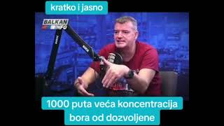 Dr Borislav Antonijević o bušotinji u Zemljuquot1000 puta veća koncentracija Boraquot [upl. by Otaner]