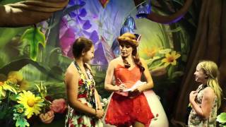 Rosetta from Tinkerbell in Walt Disney World Magic Kingdom [upl. by Dorita430]