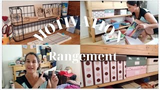 🪅 MOTIVATION RANGEMENT BUREAU SCRAPBOOKING 🎨 [upl. by Seline302]