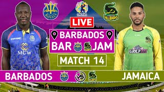 CPL 2023 Live Barbados Royals vs Jamaica Tallawahs Live Scores  BR vs JAM Live Scores amp Commentary [upl. by Ahsirtak]