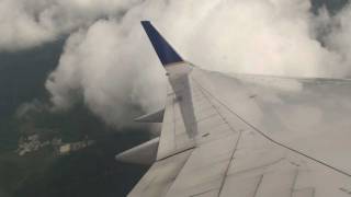 United Continental Airlines  Landing Newark Liberty Airport Boeing 757200 Winglets [upl. by Alesandrini]