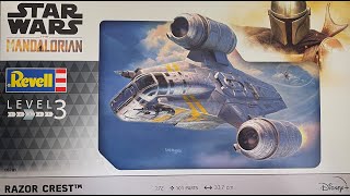 Revell 172 RazorCrest from The Mandalorian Part One [upl. by Ahsemrac5]