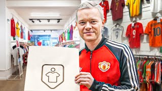 Mark Goldbridge Goes Shopping For CLASSIC Football Shirts  Shirt Shopping [upl. by Herbert]