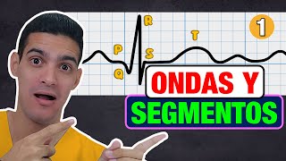 ⚠️APRÉNDETE ASÍ las ONDAS y SEGMENTOS del ELECTROCARDIOGRAMA NORMAL🫀 Parte 1⚠️ [upl. by Vinita]