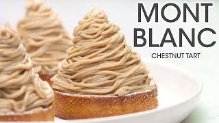 Mont Blanc Dessert Delicious Chestnut Tart Recipe With A French Chef  How To Cuisine [upl. by Edana732]