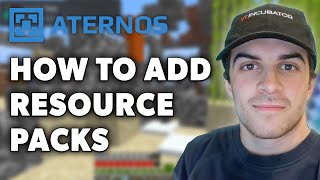 How to Add Resource Packs in Aternos  Add Texture Packs  Full 2024 Guide [upl. by Dnalrag585]