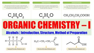 28 Alcohols Introduction Structure Method of Preparation  Alcohol  Organic Chemistry 01 [upl. by Eenor]