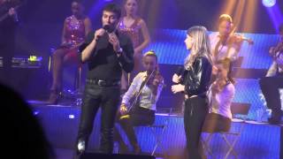 Tony Carreira Palais Des Sports Paris com a filha Sara [upl. by Aivatnahs]