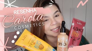 RESENHA CAROLA COSMETICS Tônico Café Expresso Canela em Xampu Bolinho de Chuva POLLY GONÇALVES [upl. by Imekawulo434]