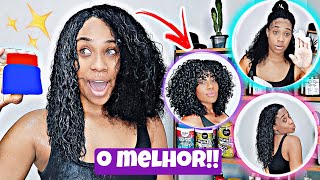 Fiz o melhor RELAXAMENTO CASEIRO da Internet 😱 esse relaxamento caseiro vai definir muito seu cabelo [upl. by Okimuy]