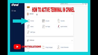 How to Activate Terminal Access in cPanel [upl. by Ellerrad]