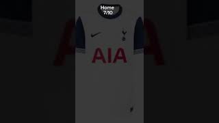 Ranking Tottenham kits [upl. by Eedahs]