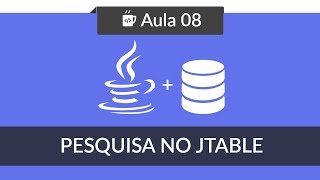 Java com Banco de Dados MySQL  08  Pesquisa no JTable usando LIKE [upl. by Yolande]