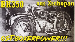 BK350 aus Zschopau  OstBoxerpower   Harzer Bikeschmiede [upl. by Feil320]