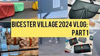 PART 1 Bicester Village 2024 Shopping Vlog [upl. by Ynohta]