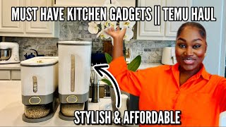 2023 MUST HAVE KITCHEN GADGETS  AFFORDABLE ITEMS FROM TEMU  TEMU HAUL…IS IT WORTH IT [upl. by Eeryk]