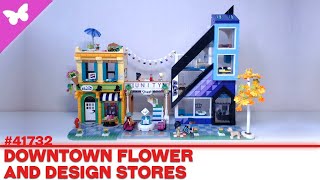 CONSTRUCTION LEGO Friends  Downtown Flower and Design Stores FR [upl. by Iolenta288]