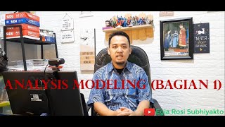 ANALYSIS MODELING Bagian 1  REKAYASA PERANGKAT LUNAK [upl. by Adnot]