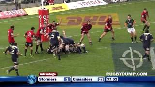 Stormers vs Crusaders semi final  Super Rugby 2011 [upl. by Joline]