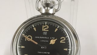 Ingersoll Triumph pocket watch [upl. by Montagu]