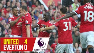 Manchester United 40 Everton 1718  Premier League Classics  Manchester United [upl. by Yerkovich]