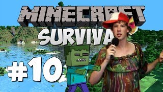 ZOMBIE INVASIE ft SerpentGameplay  Minecraft Survival 10 [upl. by Eniamaj]