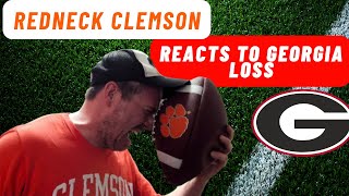 Redneck CLEMSON Fan LOSES IT Over Losing to Georgia [upl. by Googins522]