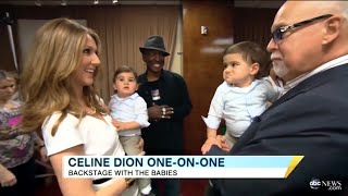 Celine Dion  Backstage and Full Interview With Juju Chang ABC News January 2012 [upl. by Shevlo]