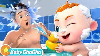 Bath Song  Lets Take a Bath  Fun Bath Time Song  Baby ChaCha Nursery Rhymes for Toddlers [upl. by Claus]