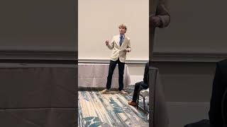 Cooper Chapman “Unashamed” Winner’s Circle Speech Lads to Leaders Orlando 2024 [upl. by Oiramat]